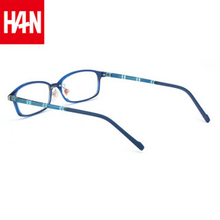 汉（HAN）老花镜至轻男女款 TR材质老花眼镜成品 HN33001 深蓝色 150(建议50-54岁)