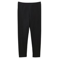 無印良品 MUJI 無印良品  女式 弹力天竺七分长收腿裤 黑色 XS