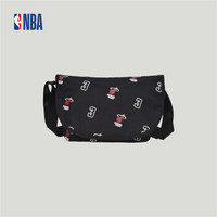 NBA 热火队 韦德 3号 挎包 满印系列 春夏款 黑色 图片色