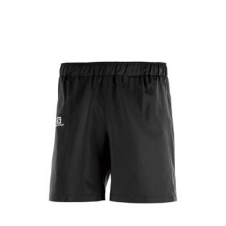 萨洛蒙（Salomon） 男款户外跑步短裤 JP AGILE  OVERSHORT M 黑色402181 XL