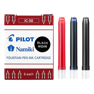 PILOT 百乐 IC-50 一次性钢笔墨胆 12支装