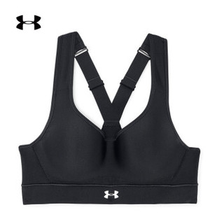 安德玛官方UA Armour女子含胸垫运动内衣—高强度Under Armour1311821 黑色001 36B