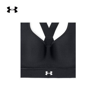 安德玛官方UA Armour女子含胸垫运动内衣—高强度Under Armour1311821 黑色001 36B