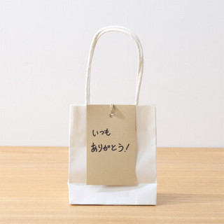 无印良品 MUJI 留言卡 米色 约55×91mm 35张