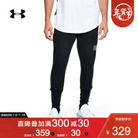 Under Armour 安德玛官方UA男子 Baseline Fleece运动长裤-1343008 黑色001 XL