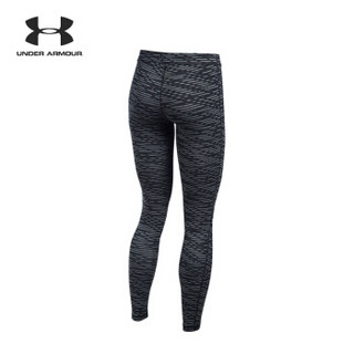 Under Armour 安德玛 UA女子Favorite印花紧身裤-1300181 黑色001 L