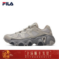 FILA 斐乐官方旗舰店 JOGGER 男子复古跑鞋2019冬新款跑步鞋运动鞋休闲鞋老爹鞋男鞋 麻绳棕-ST 41