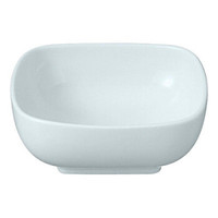 無印良品 MUJI 無印良品  白瓷方钵 白色１４．５x１４．５x高５．９ｃｍ