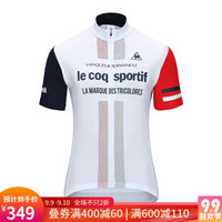 lecoqsportif乐卡克法国公鸡男短袖骑行服QC-741671 白色/WHT XL