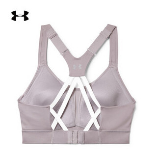 Under Armour 安德玛官方 UA女子Breathelux运动内衣—高强度-1329156 灰色015 34B