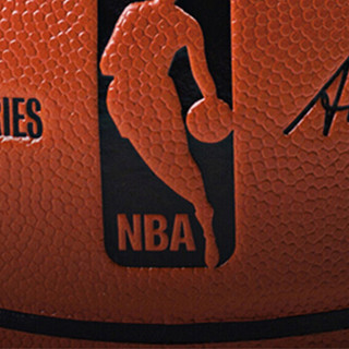 NBA Spalding斯伯丁 职业比赛用球 室内室外 7号PU篮球 SBD0055A 图片色