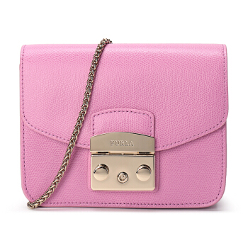 芙拉 FURLA METROPOLIS系列 女士斜挎包 粉色