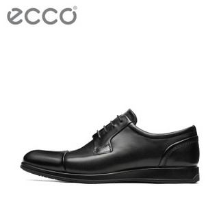 ECCO爱步 商务正装圆头男士皮鞋 舒适耐磨德比鞋 杰瑞德17SS602074 深咖啡色60207401166 44