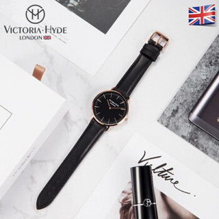 VICTORIA HYDE 维多利亚·海德 中性系列 VH3004U 中性石英手表