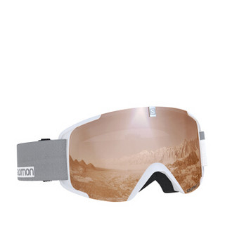 萨洛蒙（Salomon）男女款户外滑雪雪镜 XVIEW ACCESS 18秋冬新品 白色405187