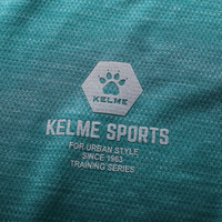 kelme卡尔美官方旗舰夏季运动T恤男速干透气跑步健身服训练上衣3891541 男 彩蓝 M