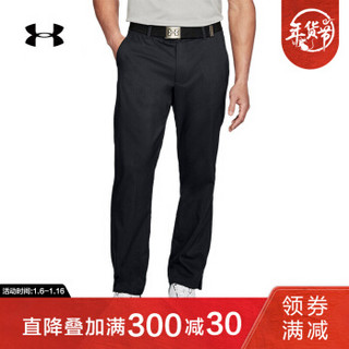 Under Armour 安德玛官方 UA男子 Showdown运动长裤-1309545 黑色001 34/30