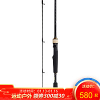 DAIWA 达亿瓦 2019新款 BASS X Y 路亚竿 路亚钓鱼竿碳素 路亚远投钓竿 钓竿 渔竿 6102LS.Y(2.08米软调直柄)