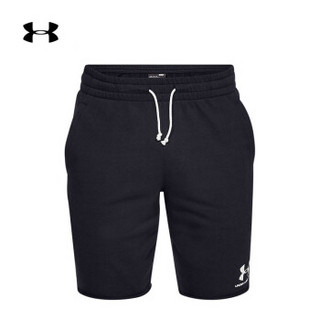 Under Armour 安德玛官方UA男子Sportstyle Terry运动短裤-1329288 黑色001 XXL