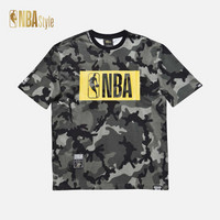 NBA STYLE潮流服饰 公牛队 夏季男款圆领套头撞色百搭短袖T恤衫 图片色 M