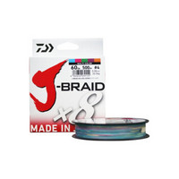 达亿瓦（DAIWA） J-BRAID X8 500米 8编 PE线 钓鱼线编织线渔线日本原产大马力线 墨绿色 4号