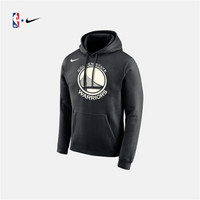 NBA金州勇士队 Nike球队Logo 男子 NBA 连帽衫 AA3664-010 图片色 M(成人)