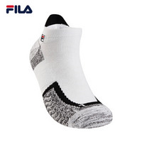 FILA（斐乐）2019 R系列低腰袜男春季新品潮流时尚运动休闲袜健身跑步运动袜 标准白-WT XS