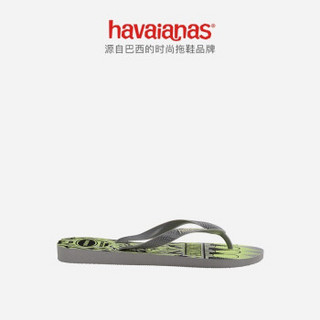 Havaianas 哈唯纳 4 Nite2020 夜光涂鸦个性人字拖