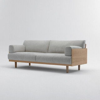 MUJI 木制框架沙发/2.5人座 其他 约长190x宽91x高85cm