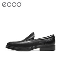 ecco 正装男鞋柔软耐磨皮鞋里斯622144 黑色62214401001 41