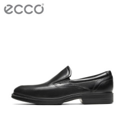 ecco 正装男鞋柔软耐磨皮鞋里斯622144 黑色62214401001 41