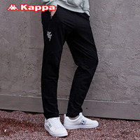 Kappa卡帕 男款运动裤长裤休闲裤卫裤|K0752AK22 B款黑色-990 L