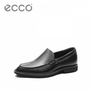 ECCO爱步一脚蹬男鞋休闲正装鞋套脚乐福鞋 唯途 II 640224 黑色64022401001 40