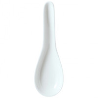 無印良品 MUJI 無印良品  白瓷_调羹 白色 约长14cm