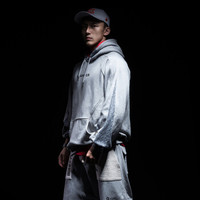 MSGD运动卫衣 男子秋季休闲连帽套头上衣宽松潮流连帽衫 Nirvana Grey 寂灭灰 XL