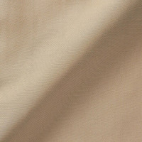 无印良品 MUJI 男式 印度棉双重织不易沾水 立领大衣 浅米色 XL
