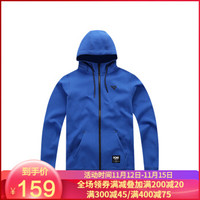 PONY/波尼男子秋冬新款开衫运动休闲卫衣73M2JA04 宝蓝 L
