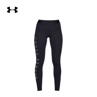 Under Armour 安德玛官方 UA女子 Favorite WM 运动紧身裤-1329318 黑色001 XL