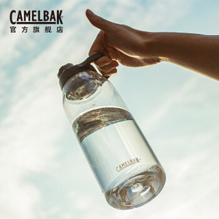 驼峰（CAMELBAK） 美国户外运动水壶大容量水杯塑料水瓶 09452炭灰色1000ml
