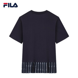 FILA X 3.1 Phillip Lim 斐乐 女子短袖T恤 2019秋季新款短袖衫 迷雾蓝-BU 170/88A/L