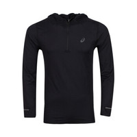 ASICS/亚瑟士 新款夜光长袖衫 运动连帽衫 男 2011A280-002 黑色 XXL