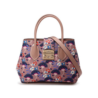 FURLA 芙拉 METROPOLIS S TOTE系列 女士印花手提托特包