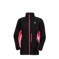 Salomon萨洛蒙女款软壳茄克EQUIPE SOFTSHELL JKT 黑色391069 M