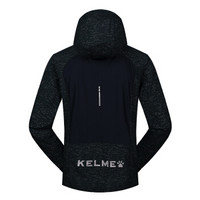 KELME卡尔美新款运动外套男士超轻跑步连帽外套K17C3001 湖蓝 3XL