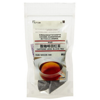 无印良品 MUJI 脱咖啡因红茶 18g(2g*9bags)