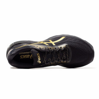 ASICS亚瑟士 缓冲跑步鞋男运动鞋GEL-PURSUE 5  1011A615-001 黑色/金色 40.5