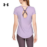 Under Armour 安德玛官方 UA女子Armour Sport短袖运动T恤-1331279 紫色543 L