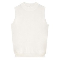 無印良品 MUJI 無印良品 女式 棉强捻高领毛衣 白色 M