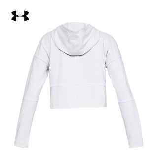 Under Armour 安德玛官方 UA女子Lighter 运动拉链连帽卫衣-1317864 灰色052 XL