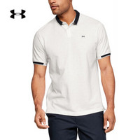 安德玛官方 UA Ace Novelty男子运动Polo衫 Under Armour-1345621 白色112 L